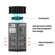 MECHANIC UV-120 Lampada UV ad alta potenza con 12 perline, strumento di polimerizzazione rapida.