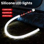 Striscia luminosa a LED multifunzionale, flessibile e pratica da 73 cm, ideale per riparazioni domestiche e auto, perfetta per esterni e come torcia., Orange