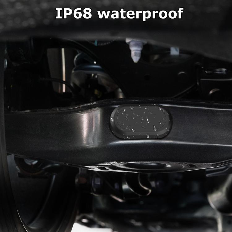 Custodia magnetica impermeabile in silicone per Samsung Galaxy SmartTag2 con magneti potenti e supporto adesivo antifurto nascosto per localizzatore GPS per auto e bici.