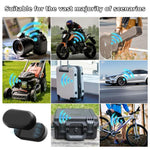 Custodia magnetica impermeabile in silicone per Samsung Galaxy SmartTag2 con magneti potenti e supporto adesivo antifurto nascosto per localizzatore GPS per auto e bici.