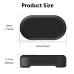 Custodia magnetica impermeabile in silicone per Samsung Galaxy SmartTag2 con magneti potenti e supporto adesivo antifurto nascosto per localizzatore GPS per auto e bici.