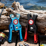Tagliafilo da pesca in lega di alluminio, mini tagliafilo per esche artificiali
