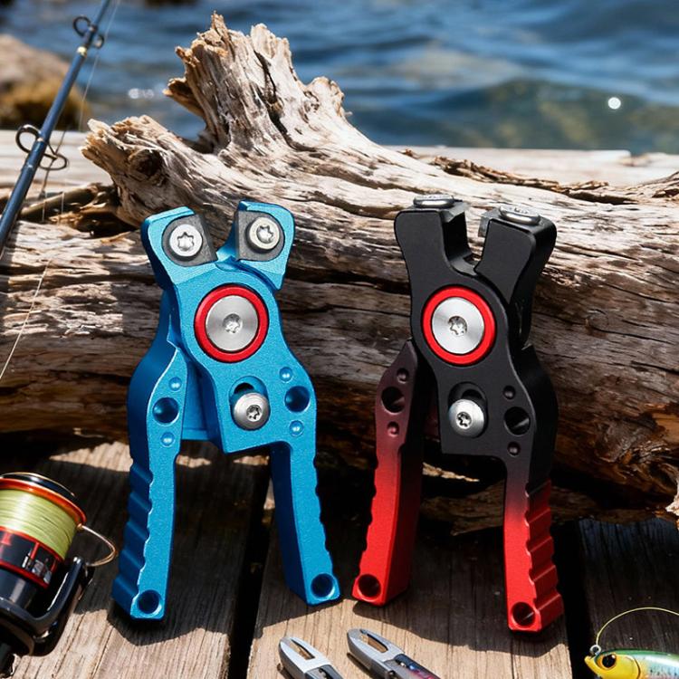 Tagliafilo da pesca in lega di alluminio, mini tagliafilo per esche artificiali