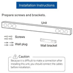 JJ-3015-B-0 Staffa per altoparlanti LG LAS260B / LAS454B / NB3530A, For LG LAS260B / LAS454B