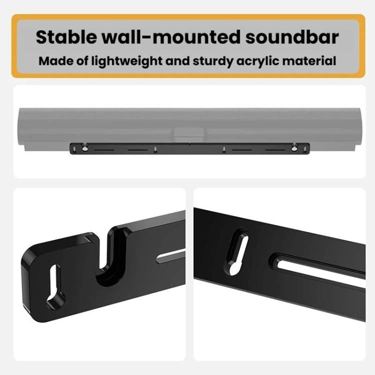 JJ-8045-B-0 Staffa per altoparlante da parete per soundbar SONOS Arc, For SONOS Arc Soundbar