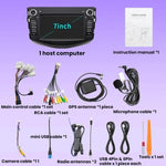 Navigatore GPS 7 pollici per Toyota RAV4 con Android 9.0