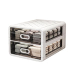 Scatola organizer per biancheria intima e calzini di grande capacità, a cassetto., No Grid Space, 10 Grid Spaces, 15 Grid Spaces, No Grid Space + 10 Grid Spaces, No Grid Space + 15 Grid Spaces, 10 Grid Spaces + 15 Grid Spaces                           ...
