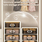 Scatola organizer per biancheria intima e calzini di grande capacità, a cassetto., No Grid Space, 10 Grid Spaces, 15 Grid Spaces, No Grid Space + 10 Grid Spaces, No Grid Space + 15 Grid Spaces, 10 Grid Spaces + 15 Grid Spaces                           ...