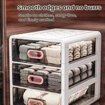 Scatola organizer per biancheria intima e calzini di grande capacità, a cassetto., No Grid Space, 10 Grid Spaces, 15 Grid Spaces, No Grid Space + 10 Grid Spaces, No Grid Space + 15 Grid Spaces, 10 Grid Spaces + 15 Grid Spaces                           ...
