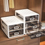 Scatola organizer per biancheria intima e calzini di grande capacità, a cassetto., No Grid Space, 10 Grid Spaces, 15 Grid Spaces, No Grid Space + 10 Grid Spaces, No Grid Space + 15 Grid Spaces, 10 Grid Spaces + 15 Grid Spaces                           ...
