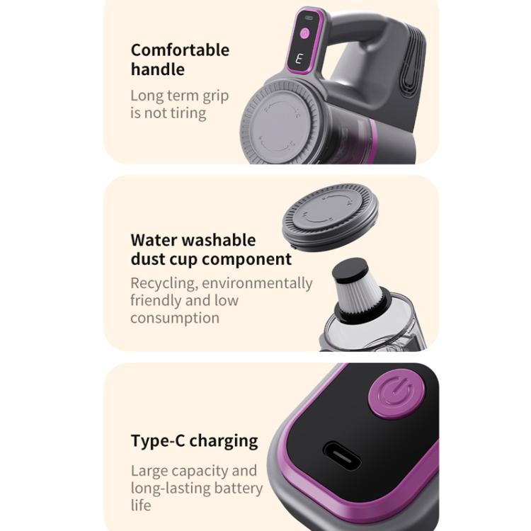Aspirapolvere portatile cordless con lavapavimenti e serbatoio 40