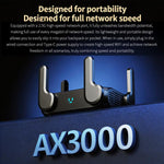 COMFAST CF-WR632AX 3000Mbps WiFi 6 Mesh WIFI Gigabit Router 2.4G/5.8GHz Dual-Band Wireless Signal Amplifier With 2.5G WAN/LAN Port, USB 3.0, US Plug, EU Plug, UK Plug, AU Plug