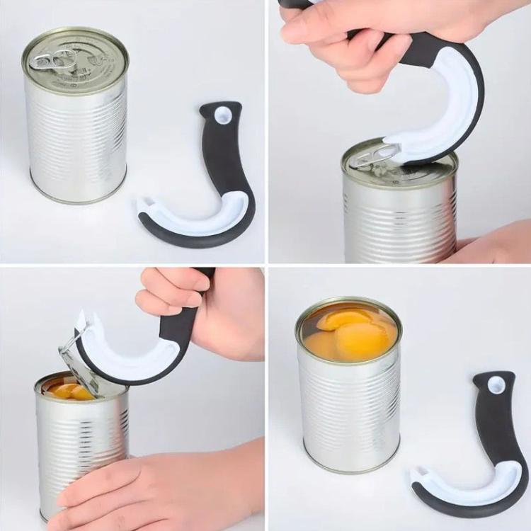 Apriscatole multifunzione LsCook 2 in 1, facile da usare, per uso domestico.
