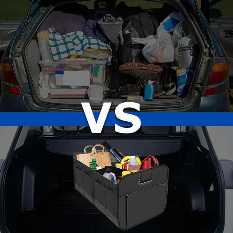 Contenitore pieghevole in tessuto Oxford per bagagliaio auto