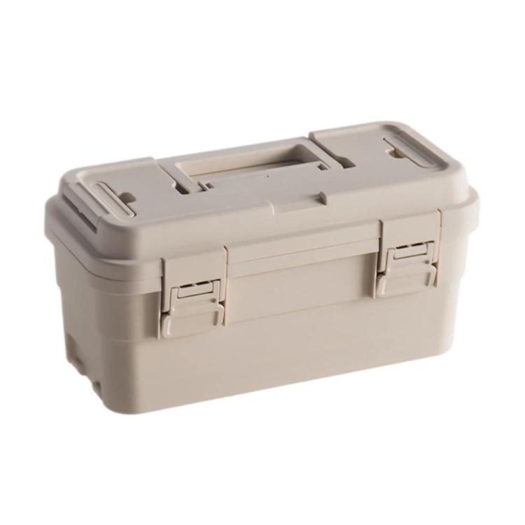 Scatola portaoggetti in plastica rinforzata per attrezzi da giardinaggio e ferramenta., Small 4L, Medium 6.5L, Large 15L