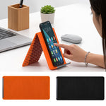Supporto da tavolo flessibile, deformabile e pieghevole in silicone K8 per cellulari, tablet e laptop, portatile e antiscivolo.