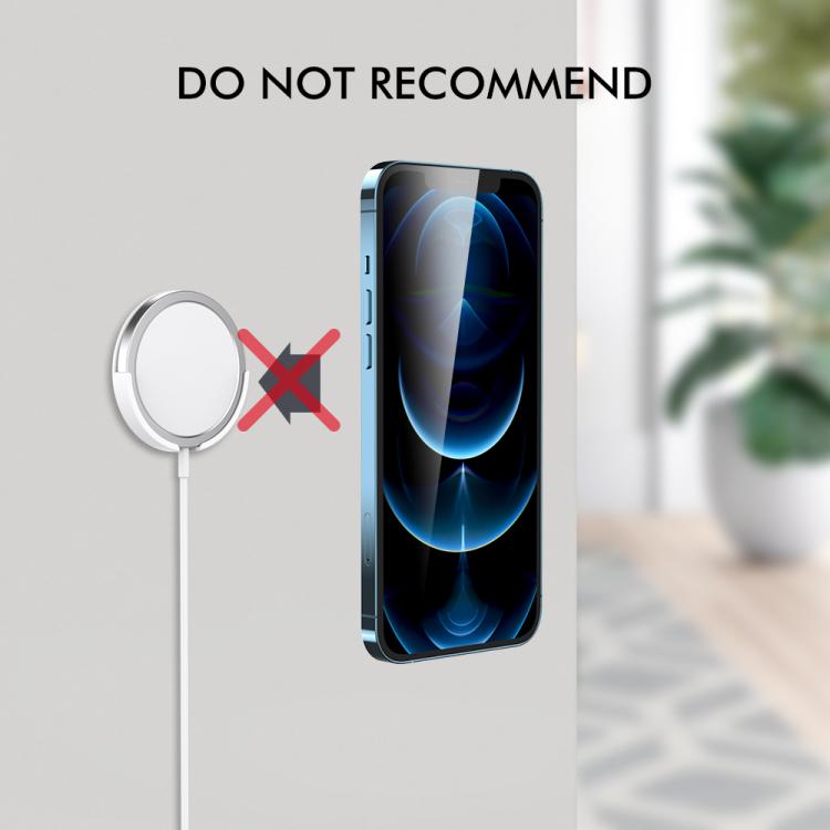 Supporto adesivo da parete per caricabatterie magnetico per iPhone, senza caricabatterie., AhaStyle PT136