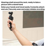 Moschettone telescopico per zaino per action camera DJI Osmo Action 6 / Pocket 3 / 4 BRDRC, Normal
