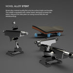 Skateboard da dito in legno d'acero a 5 strati con cuscinetti, antistress da scrivania, gioco sportivo per le dita