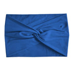 Fascia elastica incrociata extra larga per capelli da donna, ideale per yoga, corsa e sport.