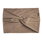 Fascia elastica incrociata extra larga per capelli da donna, ideale per yoga, corsa e sport.