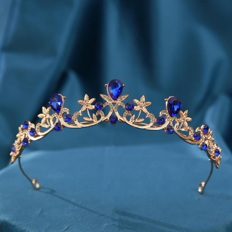 Diadema barocco in cristallo per donna, corona da regina vintage con strass, copricapo da principessa per matrimoni, balli di fine anno, feste di compleanno, concorsi di bellezza, accessori per capelli da sposa.