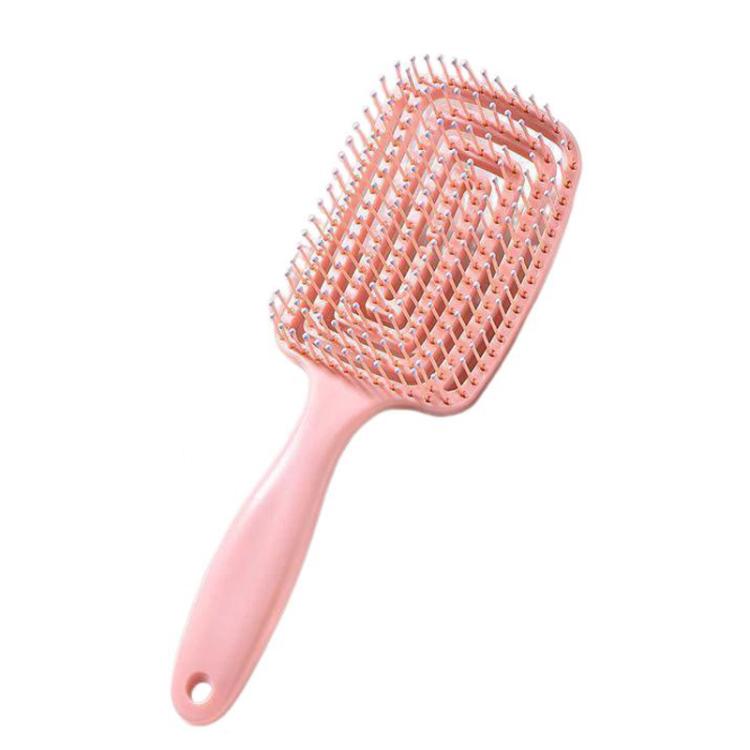 Pettine massaggiante per capelli a coste cave, multifunzionale, ideale per dare volume alla chioma.