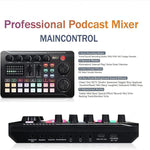Kit doppio microfono condensatore BM800 con scheda audio F998 Max