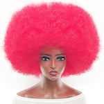 Parrucca afro gigante oversize da 22 pollici, parrucca da clown per adulti, uomini e donne, parrucca extra large per costume da discoteca anni '70.