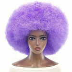 Parrucca afro gigante oversize da 22 pollici, parrucca da clown per adulti, uomini e donne, parrucca extra large per costume da discoteca anni '70.