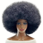 Parrucca afro gigante oversize da 22 pollici, parrucca da clown per adulti, uomini e donne, parrucca extra large per costume da discoteca anni '70.