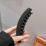 Set di 3 fermagli per capelli vintage da donna a forma di banana, ideali per code di cavallo alte e voluminose.