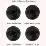 Chignon a nido d'uccello con clip a pinza, estensione per chignon disordinato da donna, chignon sintetico regolabile con grande clip a pinza