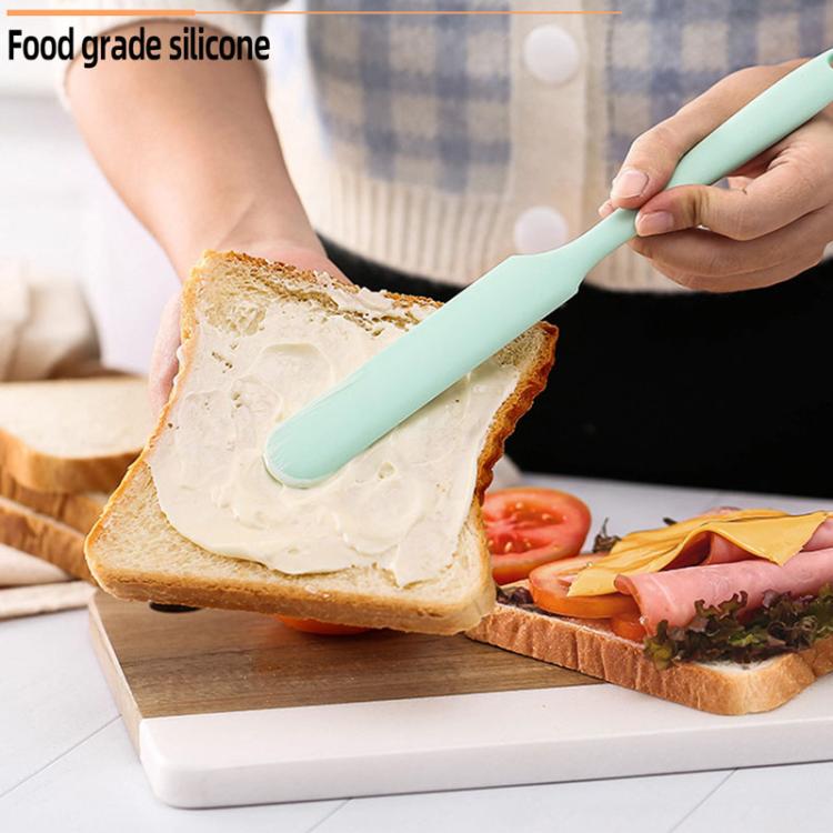 Spatola multifunzionale in silicone LsCook, adatta per alimenti, ideale per la cottura al forno., Standard 32g Pink+Purple+Yellow+Green, Standard 45g Black+Orange+Green