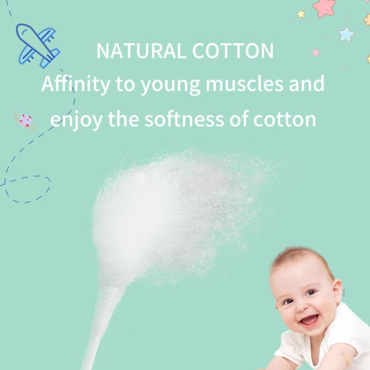 Confezione da 200 bastoncini di cotone per neonati Baby Sailing con punte ultrafini da 3 mm, bastoncini di carta multiuso a doppia estremità., Scoop & Spiral Tips