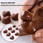 Stampo per cioccolato a forma di cuore in silicone alimentare LsCook