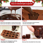 Stampo per cioccolato a forma di cuore in silicone alimentare LsCook