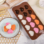 Stampo per cioccolato a forma di cuore in silicone alimentare LsCook