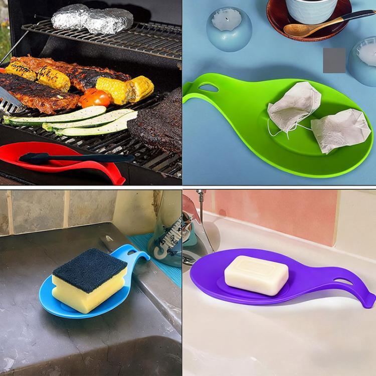 Tappetino da cucina LsCook in PP per alimenti, resistente all'olio e al calore, ideale come tappetino per spatola.