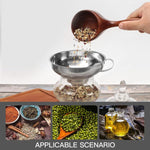 Set da 3 pezzi LsCook in acciaio inox: imbuto a bocca larga, imbuto per marmellata a bocca grande