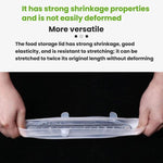 Set di 6 coperchi rotondi in silicone per alimenti LsCook, 80g