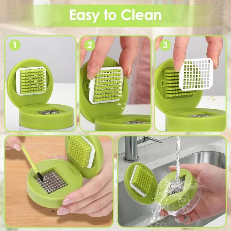 Spremiaglio manuale LsCook, tritaaglio multifunzionale da cucina.