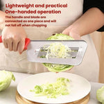 Affettatrice per verdure multifunzione a doppia lama in acciaio inossidabile LsCook