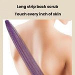 Asciugamano da bagno lungo in nylon con coulisse, altamente elastico, esfoliante, ideale anche come asciugamano da sauna.