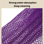 Asciugamano da bagno lungo in nylon con coulisse, altamente elastico, esfoliante, ideale anche come asciugamano da sauna.