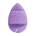 Spugnetta detergente a forma di goccia per la rimozione di maschere di fango, salviettina detergente per il viso.