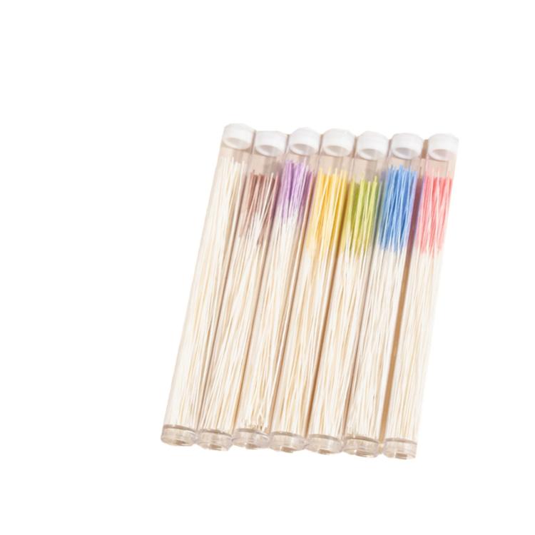 60 pezzi/confezione di fili monouso per la pulizia dei fori dell'orecchio, per eliminare gli odori e per la cura post-piercing.
