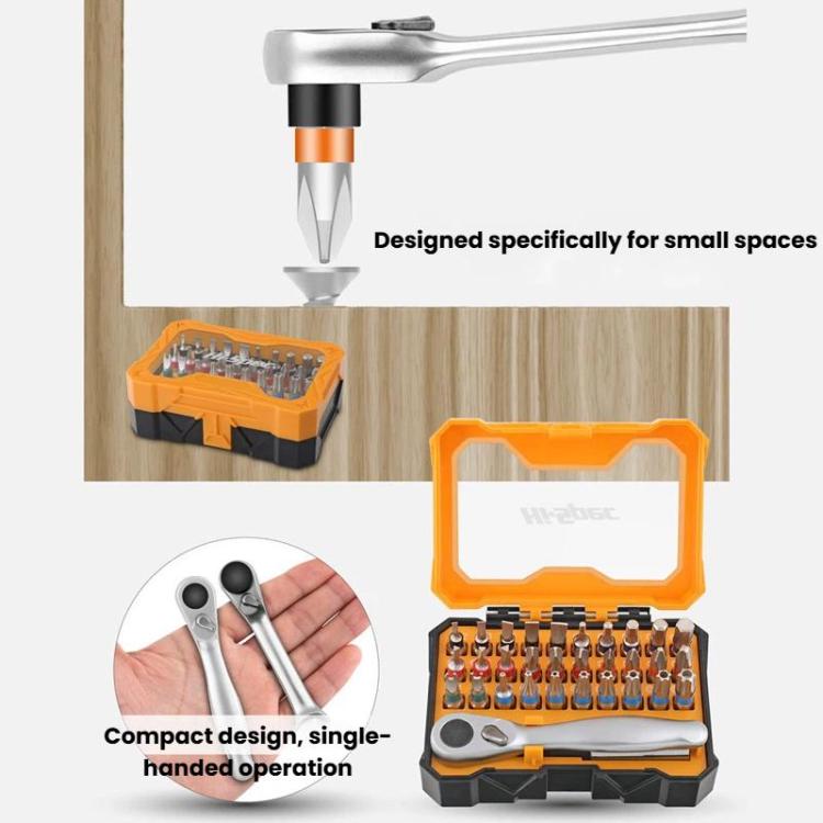 Set di cacciaviti a cricchetto multifunzionali, kit di cacciaviti a taglio Phillips Torx triangolari, Hi-Spec 32pcs / set A, Hi-Spec 32pcs / set B, Hi-Spec 24pcs / set