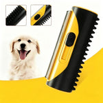 Pettine massaggiante per cani, strumento per la pulizia e la toelettatura dei cani, per rimuovere il pelo in eccesso.