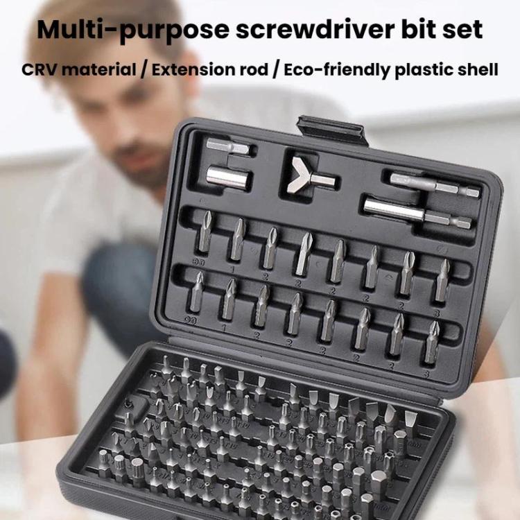 Set di punte per cacciavite in acciaio al cromo vanadio, punte a croce, esagonali e a fiore con intaglio., 100pcs / set, Hi-Spec 101pcs / set, 24pcs / set, 50pcs / set, 105pcs / set